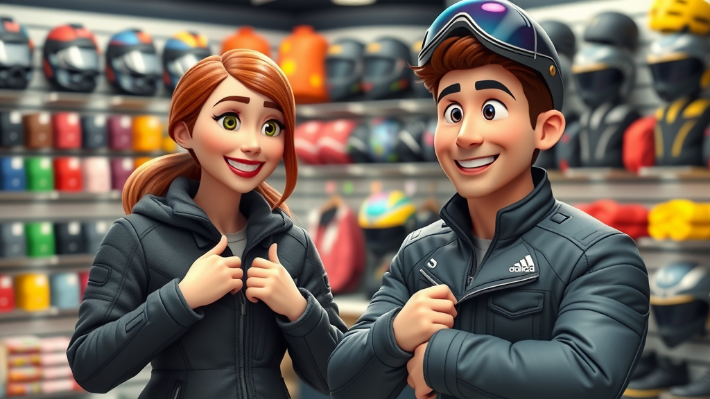 cycle gear fit comfort trying helmets jackets