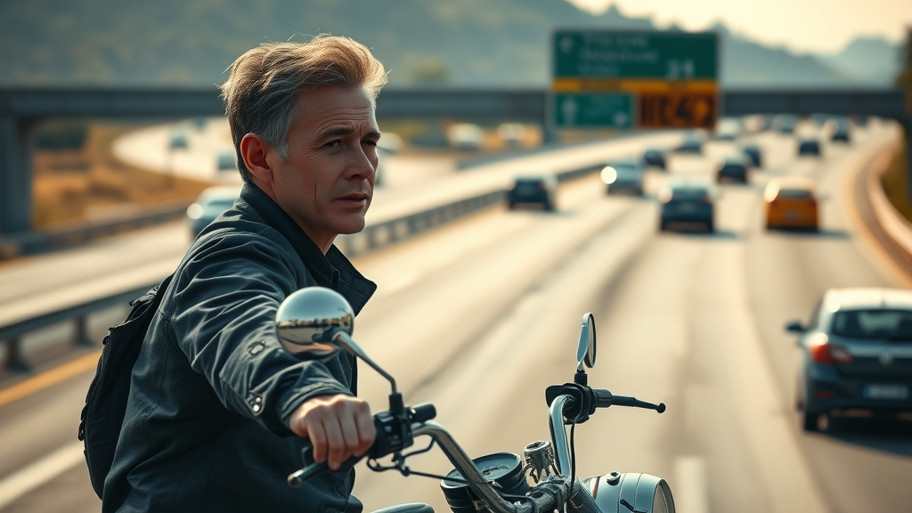 vigilant motorcyclist highway motorcycle road safety hazards anticipation