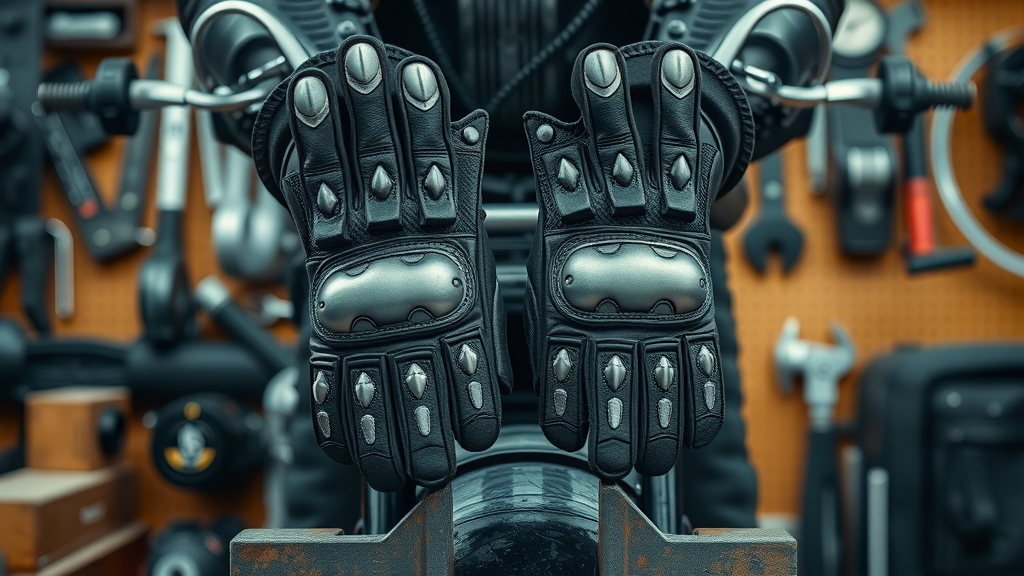 motorcycle gloves boots reinforced materials riding gear