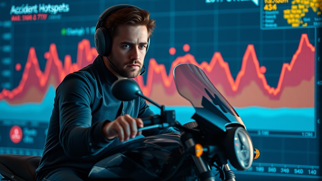 motorcycle crash demographics data chart fatality map